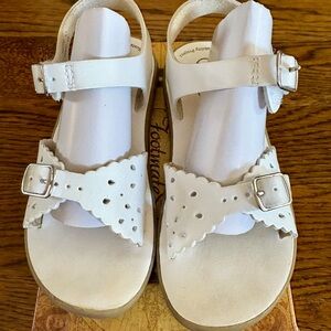 Footmates Eco-Ariel White Kids Sandals
